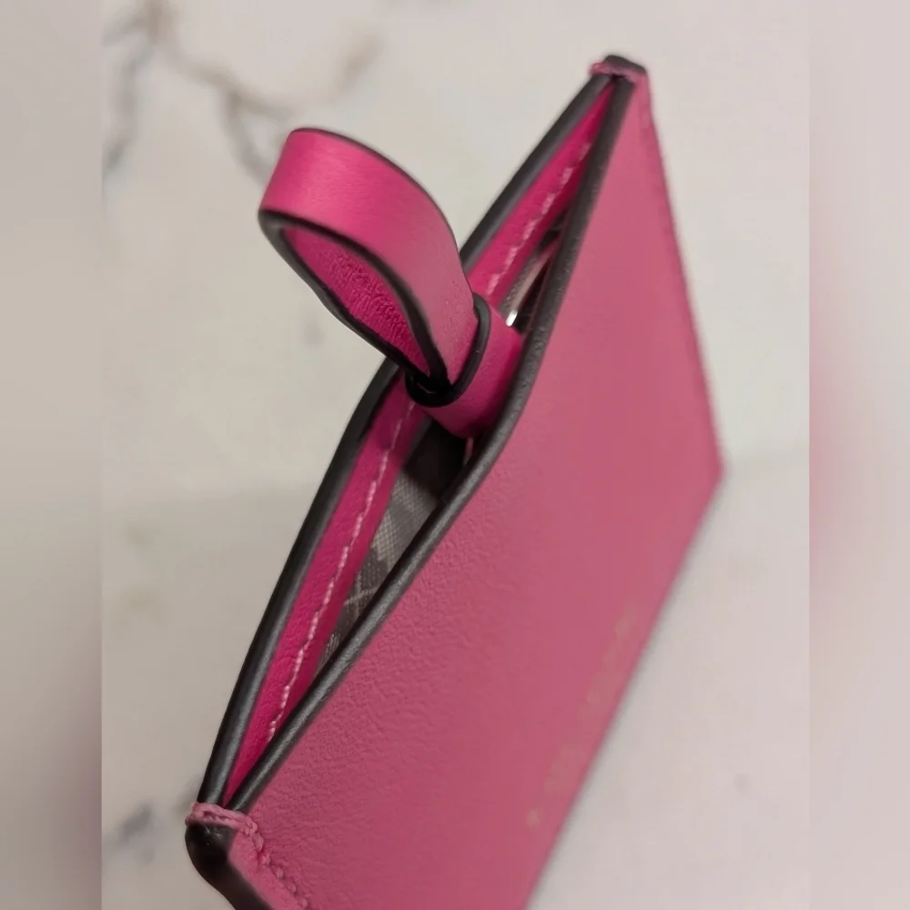 Kate Spade Leather Pouch with Mirror Heart - EUC - Pink - Picture 11 of 11